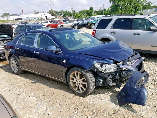 1G1ZK577584296423 - 2008 CHEVROLET MALIBU LTZ ლურჯი ფოტო 9