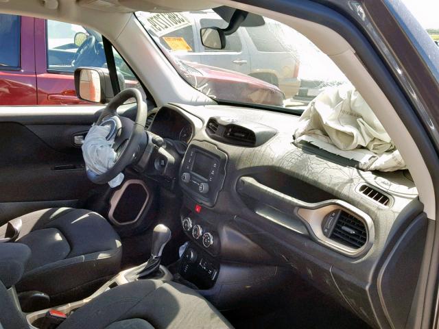 ZACCJBAT8GPD82829 - 2016 JEEP RENEGADE S CHARCOAL photo 9