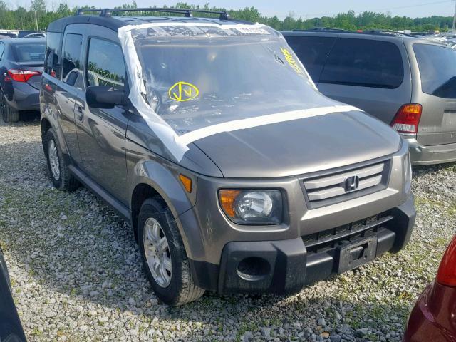 5J6YH28768L014434 - 2008 HONDA ELEMENT EX BROWN photo 1