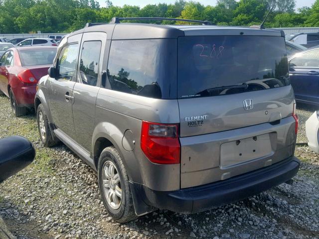 5J6YH28768L014434 - 2008 HONDA ELEMENT EX BROWN photo 3