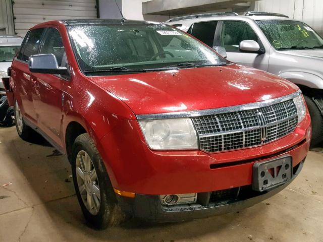 2LMDU88C57BJ21537 - 2007 LINCOLN MKX RED photo 1