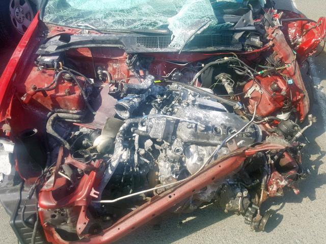 1HGEJ8246VL070062 - 1997 HONDA CIVIC EX RED photo 7