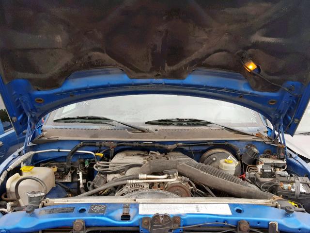 1B7KF23W5XJ554870 - 1999 DODGE RAM 2500 BLUE photo 7