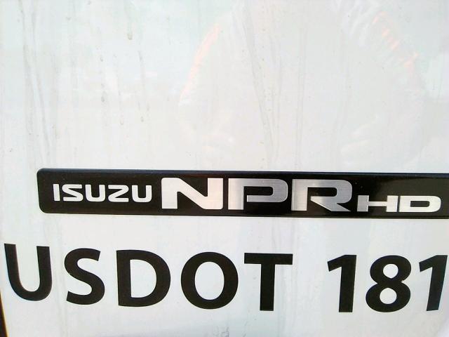 54DC4W1B2HS806325 - 2017 ISUZU NPR HD WHITE photo 9