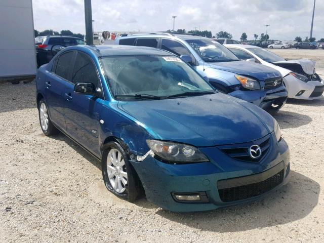 JM1BK123171622434 - 2007 MAZDA 3 S BLUE photo 1