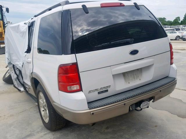 1FMDU74K44UA94484 - 2004 FORD EXPLORER E WHITE photo 3