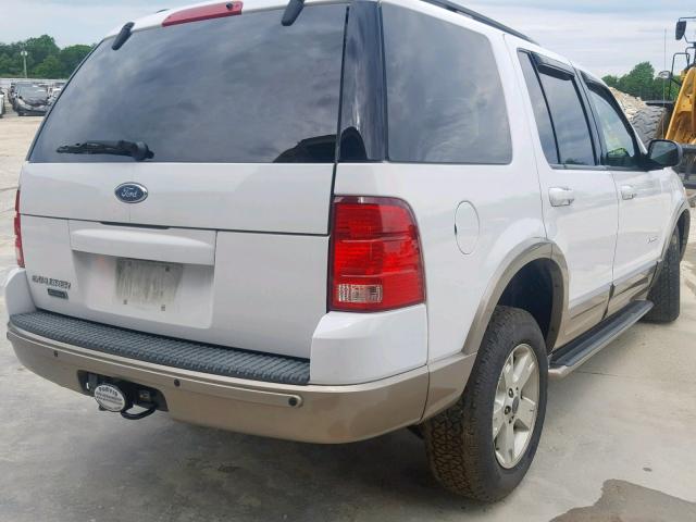 1FMDU74K44UA94484 - 2004 FORD EXPLORER E WHITE photo 4