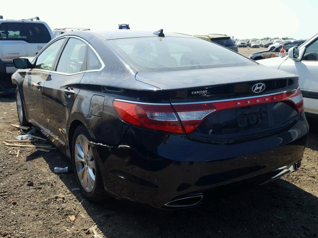 KMHFG4JG8DA215596 - 2013 HYUNDAI AZERA BLUE photo 3