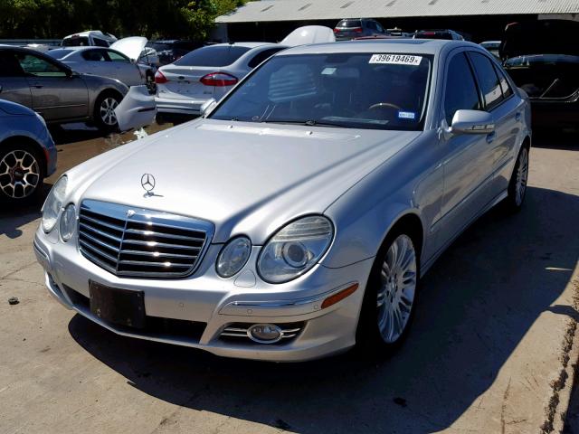 WDBUF56X47B156413 - 2007 MERCEDES-BENZ E 350 SILVER photo 2