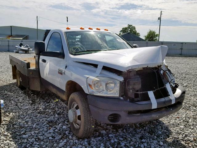 3D6WH4EL3AG125207 - 2010 DODGE RAM 3500 WHITE photo 1