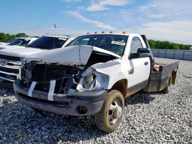 3D6WH4EL3AG125207 - 2010 DODGE RAM 3500 WHITE photo 2