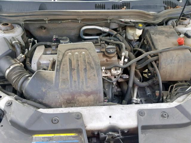 1G1AZ55F777200243 - 2007 CHEVROLET COBALT LTZ SILVER photo 7