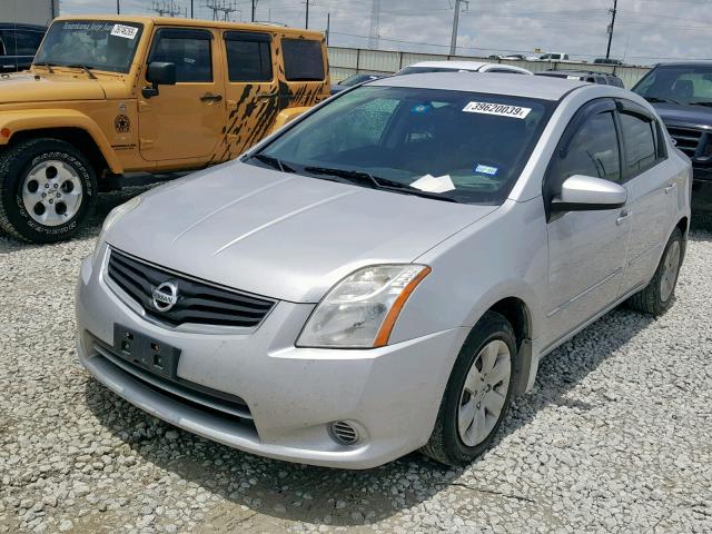 3N1AB6AP7BL721826 - 2011 NISSAN SENTRA 2.0 SILVER photo 2