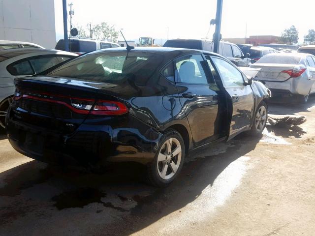 1C3CDFBBXFD330317 - 2015 DODGE DART SXT BLACK photo 4