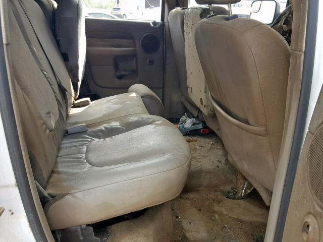 3D3KU28673G765294 - 2003 DODGE RAM 2500 S თეთრი ფოტო 6