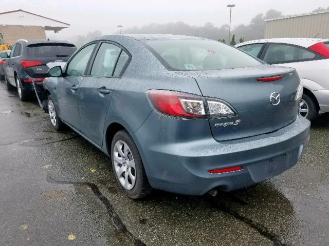 JM1BL1UG1C1521871 - 2012 MAZDA 3 I GRAY photo 3