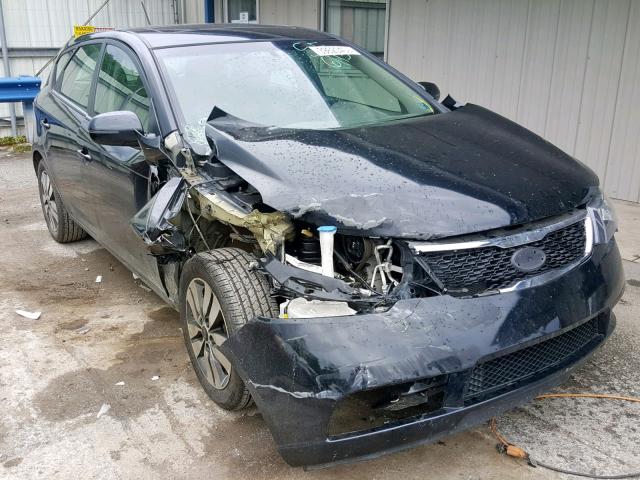 KNAFU5A29D5672866 - 2013 KIA FORTE EX BLACK photo 1