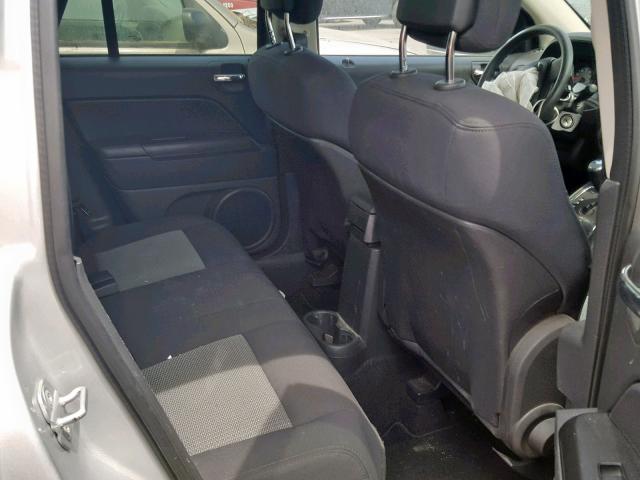 1J4NT4FA7AD516803 - 2010 JEEP COMPASS SP ნაცრისფერი ფოტო 6