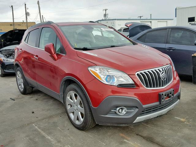 KL4CJCSB1DB098101 - 2013 BUICK ENCORE RED photo 1