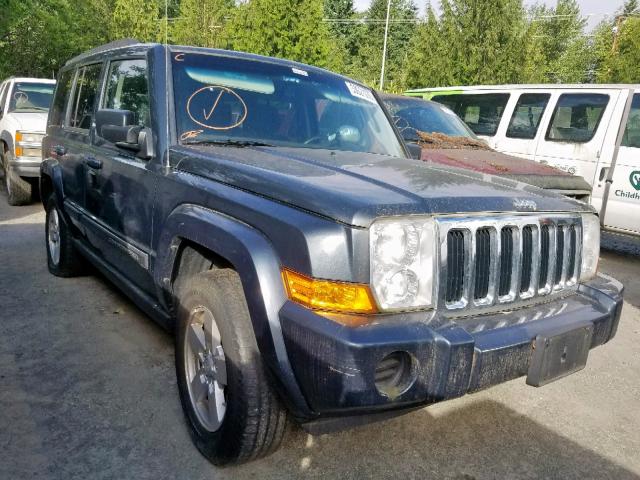 1J8HG48K17C588651 - 2007 JEEP COMMANDER BLUE photo 1