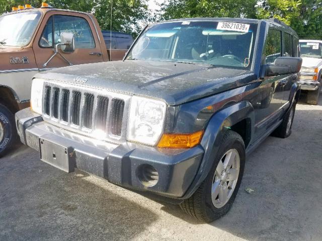 1J8HG48K17C588651 - 2007 JEEP COMMANDER BLUE photo 2