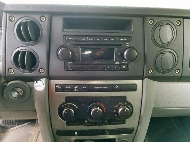 1J8HG48K17C588651 - 2007 JEEP COMMANDER BLUE photo 9