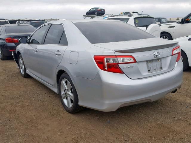 4T1BF1FK8DU226111 - 2013 TOYOTA CAMRY L SILVER photo 3