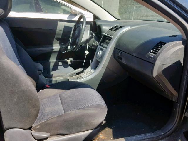JTKDE177X60089640 - 2006 TOYOTA SCION TC შავი ფოტო 5