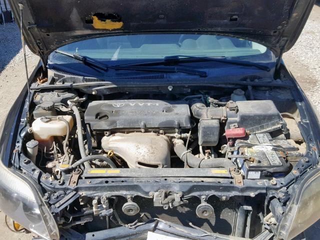 JTKDE177X60089640 - 2006 TOYOTA SCION TC შავი ფოტო 7