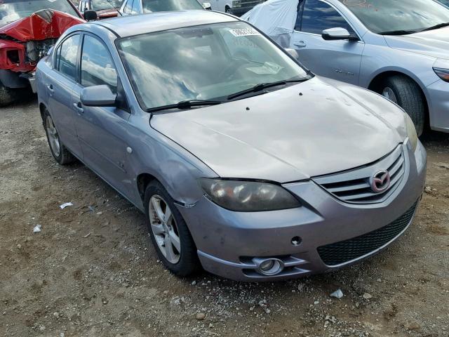 JM1BK323251241524 - 2005 MAZDA 3 S GRAY photo 1