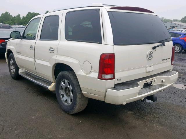 1GYEK63N33R169367 - 2003 CADILLAC ESCALADE L WHITE photo 3