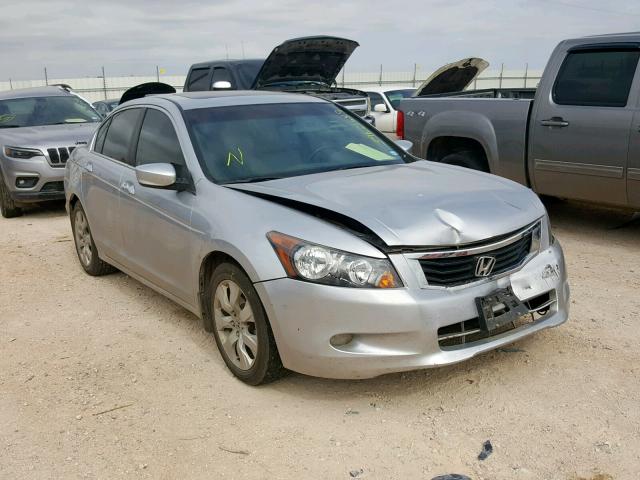 1HGCP36828A034522 - 2008 HONDA ACCORD EXL SILVER photo 1