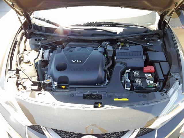 1N4AA6AP6HC401522 - 2017 NISSAN MAXIMA 3.5 BLACK photo 7