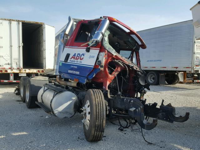 1HSHXAHR07J442053 - 2007 INTERNATIONAL 8000 8600 RED photo 1