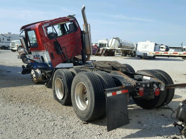 1HSHXAHR07J442053 - 2007 INTERNATIONAL 8000 8600 RED photo 3