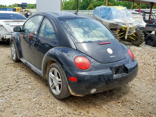 3VWCD31C05M400847 - 2005 VOLKSWAGEN NEW BEETLE შავი ფოტო 3
