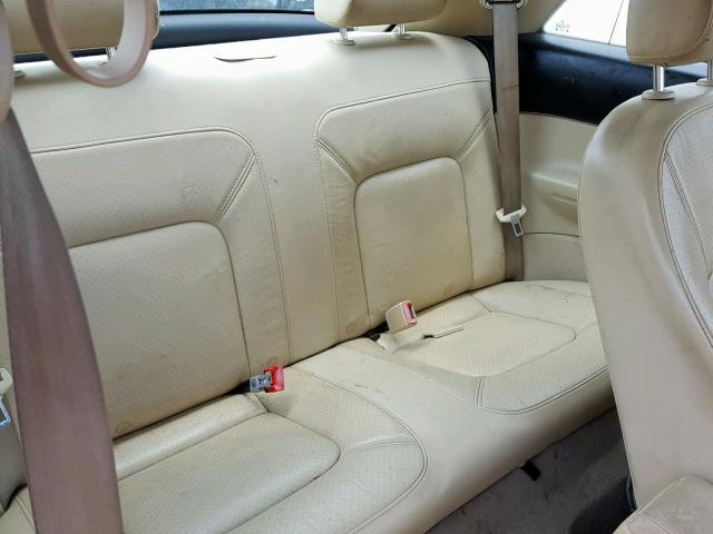 3VWCD31C05M400847 - 2005 VOLKSWAGEN NEW BEETLE შავი ფოტო 6