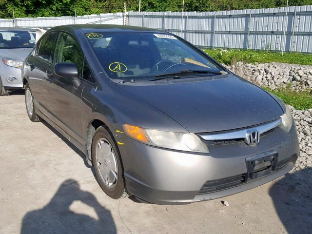 2HGFA16268H101770 - 2008 HONDA CIVIC DX GRAY photo 1