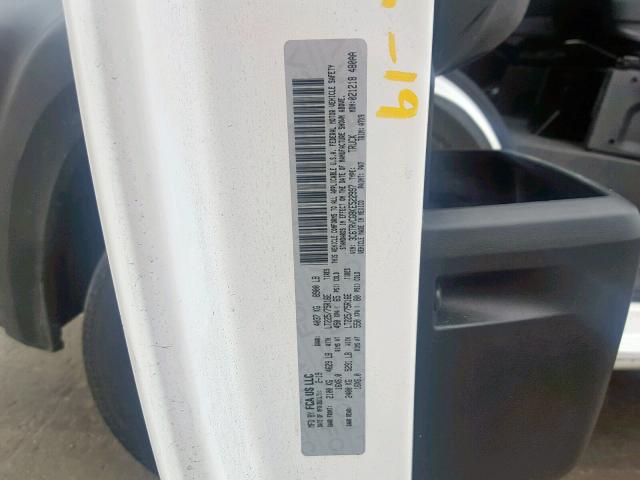 3C6TRVCG8KE522997 - 2019 RAM PROMASTER 白色 照片 10