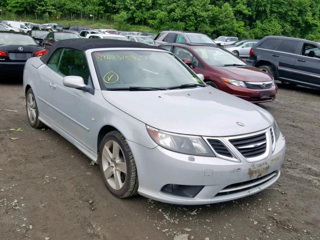 YS3FB76Y396000314 - 2009 SAAB 9-3 2.0T SILVER photo 1