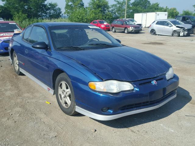 2G1WX12K439339177 - 2003 CHEVROLET MONTE CARL BLUE photo 1