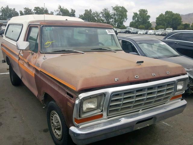F15GREG2156 - 1979 FORD PICK UP MAROON photo 1