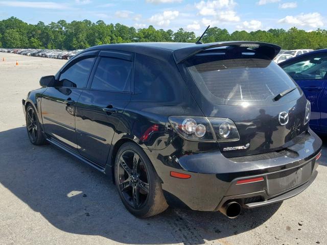 JM1BK34L781140318 - 2008 MAZDA SPEED 3 BLACK photo 3
