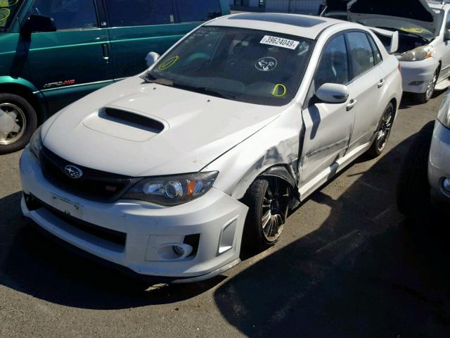 JF1GV8J62BL521150 - 2011 SUBARU IMPREZA WR WHITE photo 2