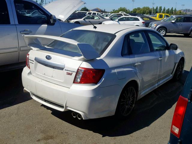 JF1GV8J62BL521150 - 2011 SUBARU IMPREZA WR WHITE photo 4