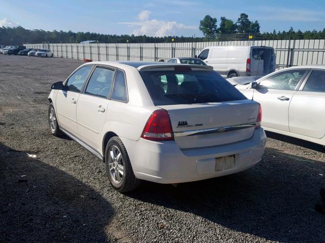 1G1ZT62875F124333 - 2005 CHEVROLET MALIBU MAX თეთრი ფოტო 3