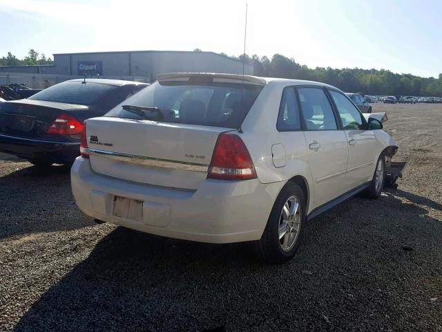 1G1ZT62875F124333 - 2005 CHEVROLET MALIBU MAX თეთრი ფოტო 4