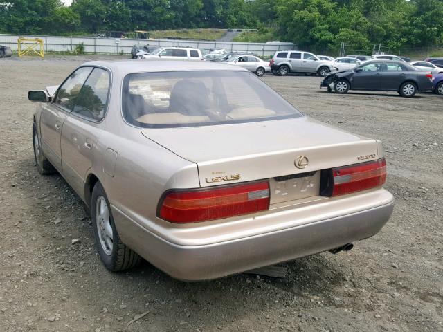 JT8BF12G9T0130093 - 1996 LEXUS ES 300 TAN photo 3