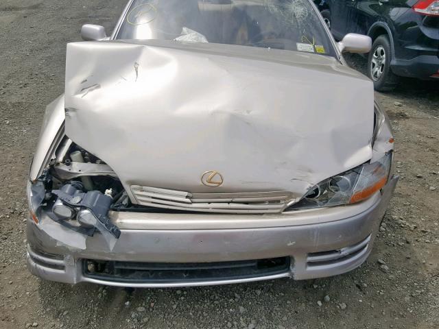 JT8BF12G9T0130093 - 1996 LEXUS ES 300 TAN photo 7