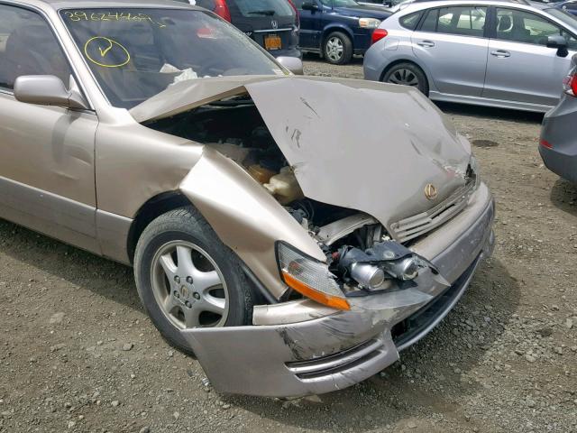 JT8BF12G9T0130093 - 1996 LEXUS ES 300 TAN photo 9